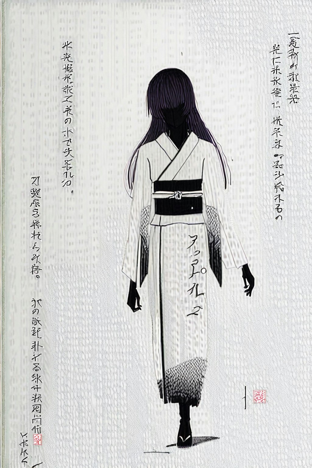 百鬼夜行 影女