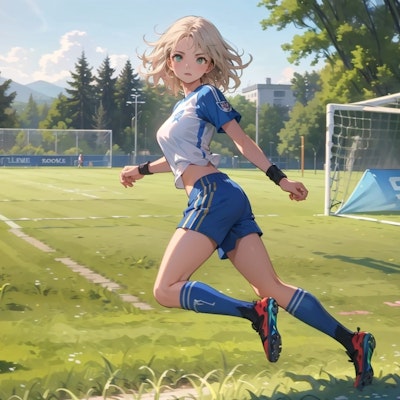 全力サッカー少女8