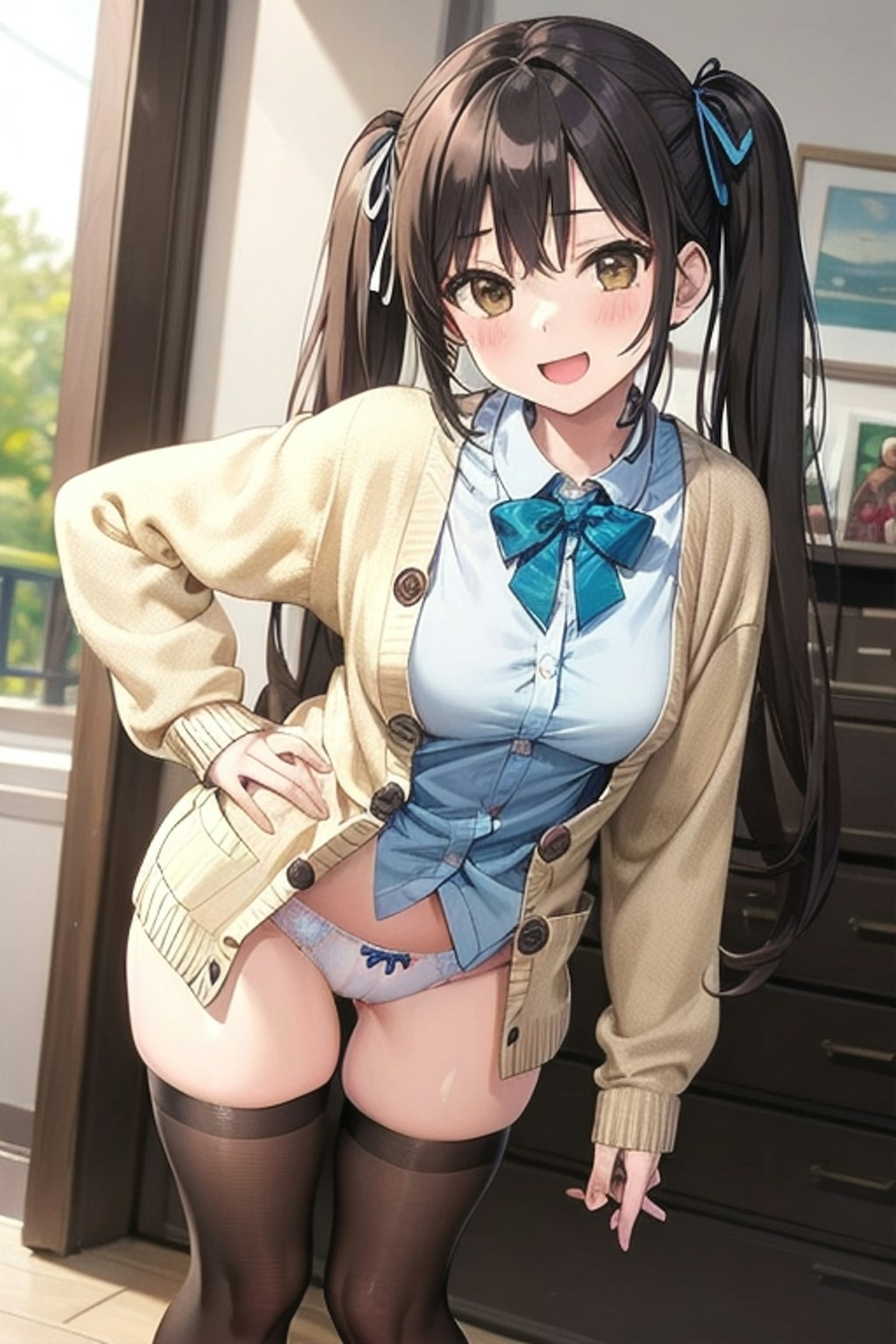 School twintails girl