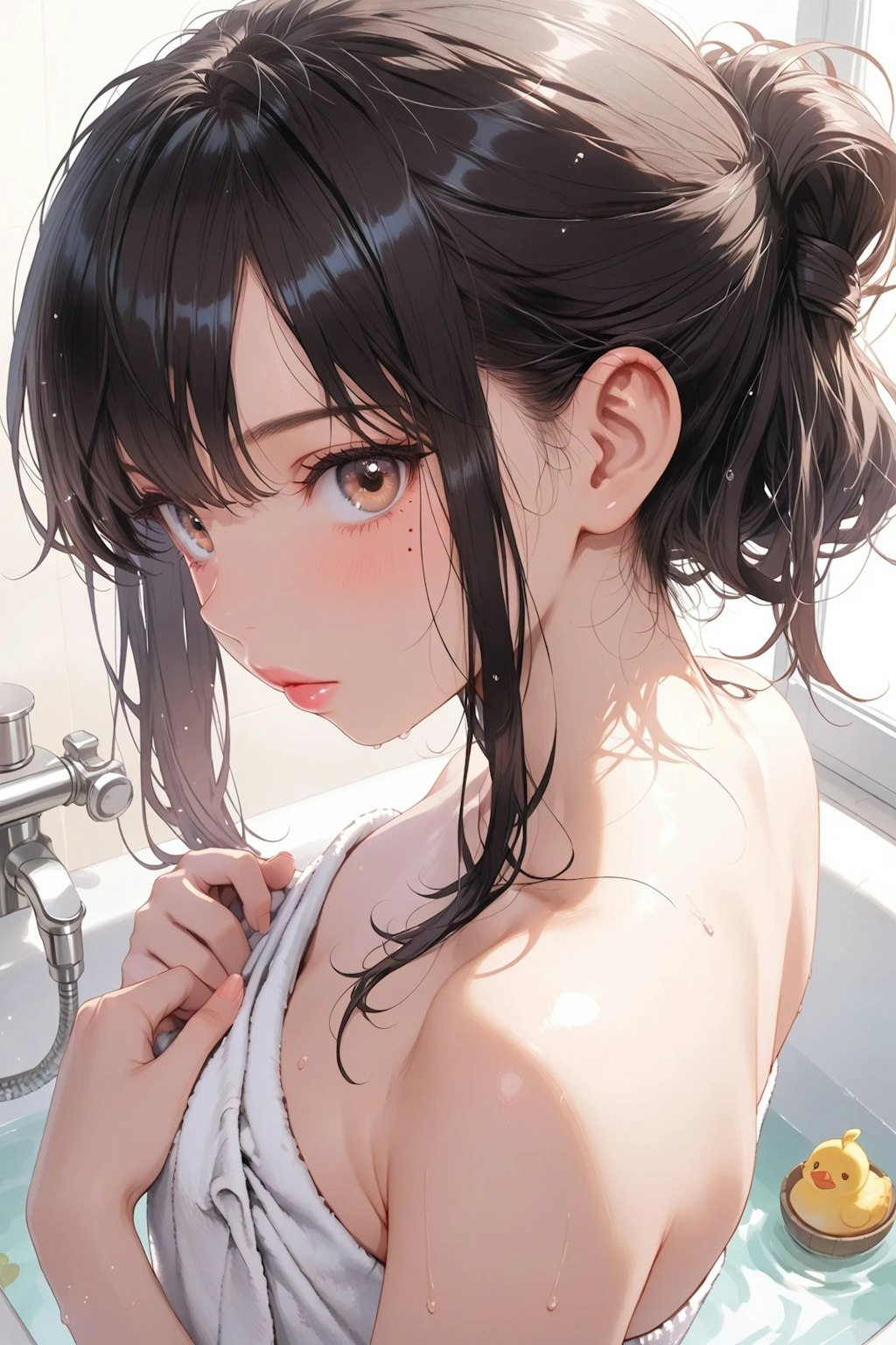顔のわりに小さな