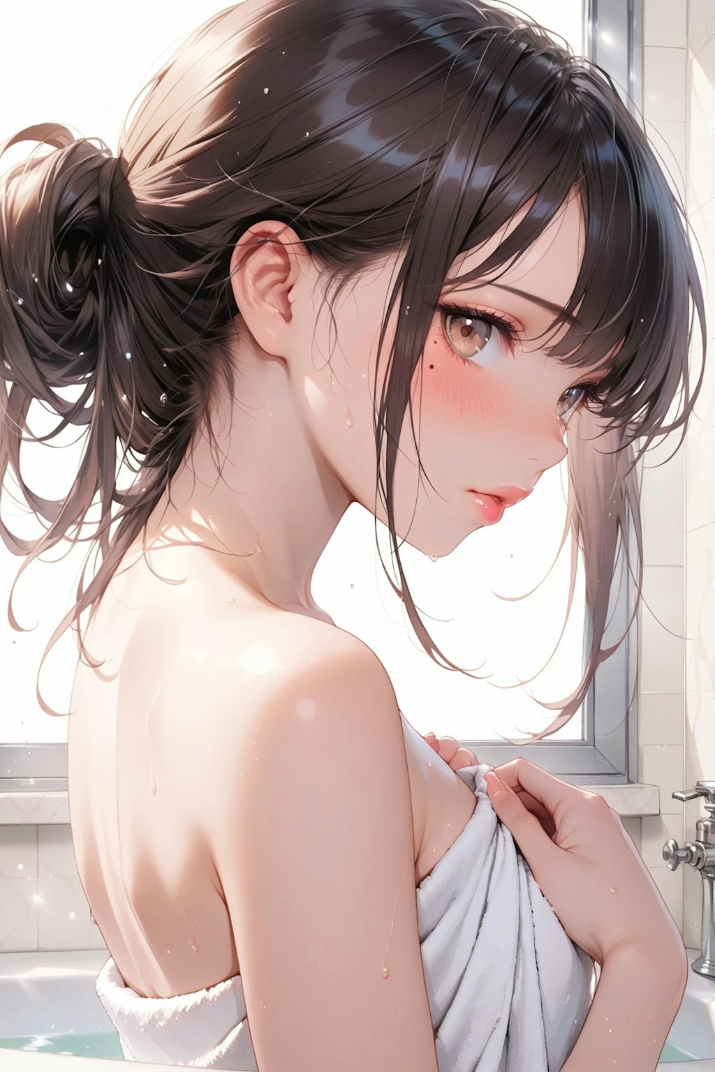 顔のわりに小さな