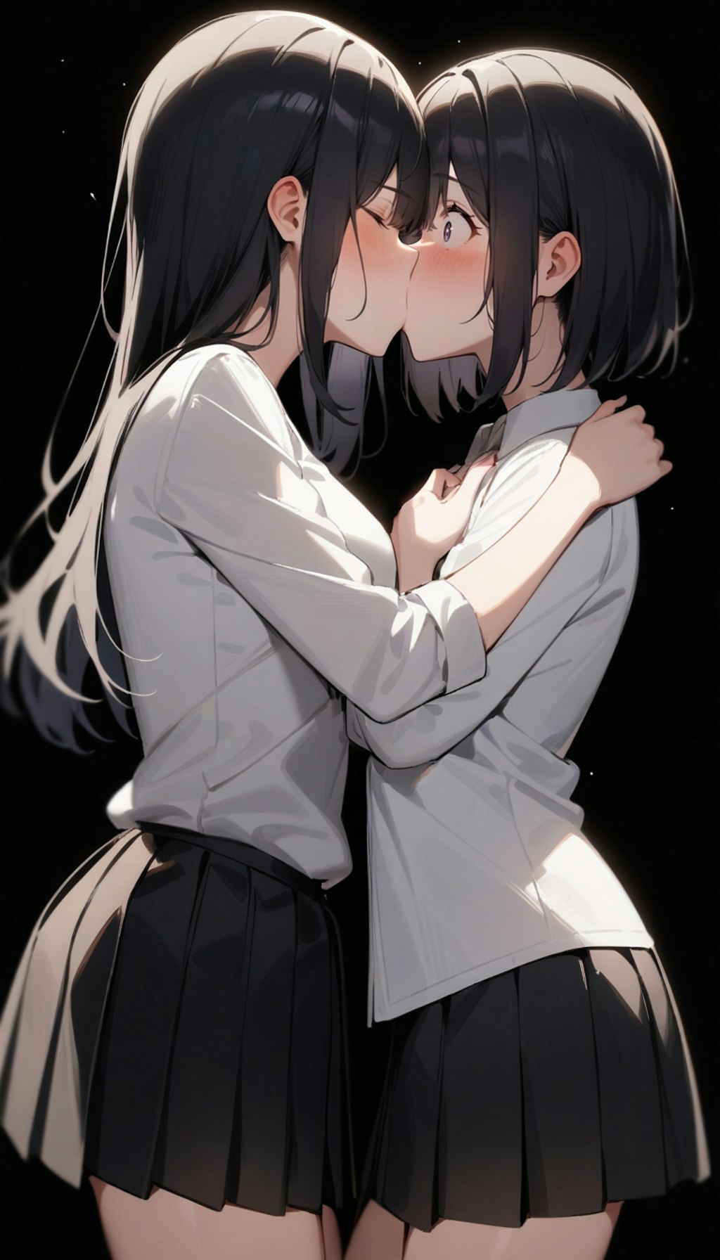 百合キス悪魔堕ち