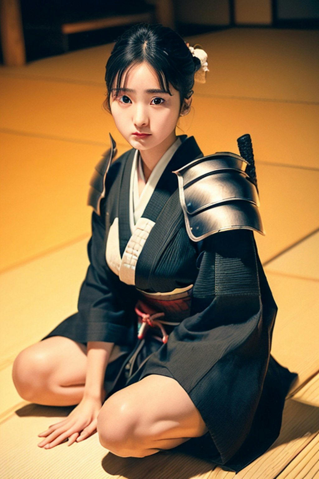 待つ侍