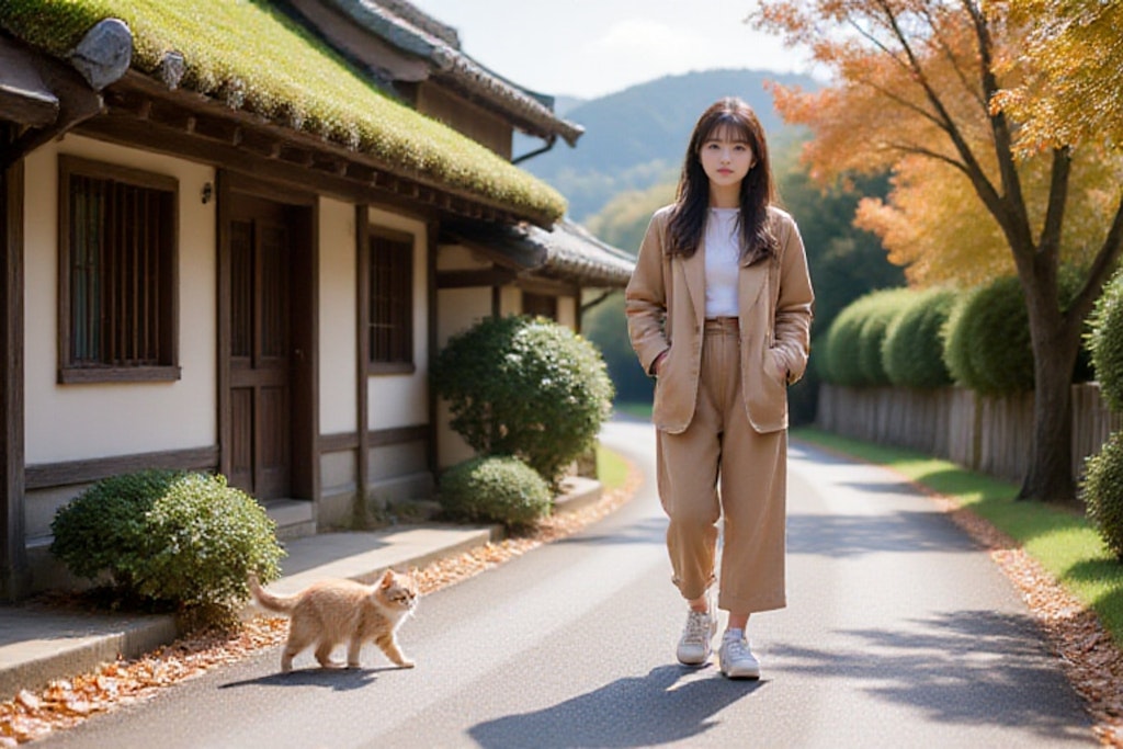 昔のままの山里の秋