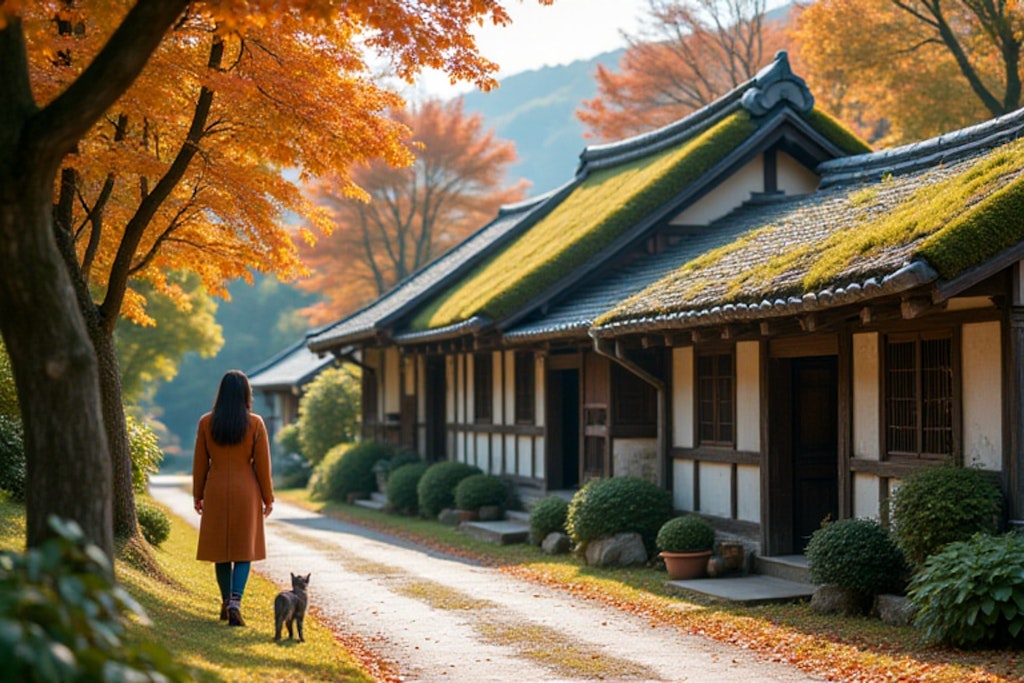 昔のままの山里の秋