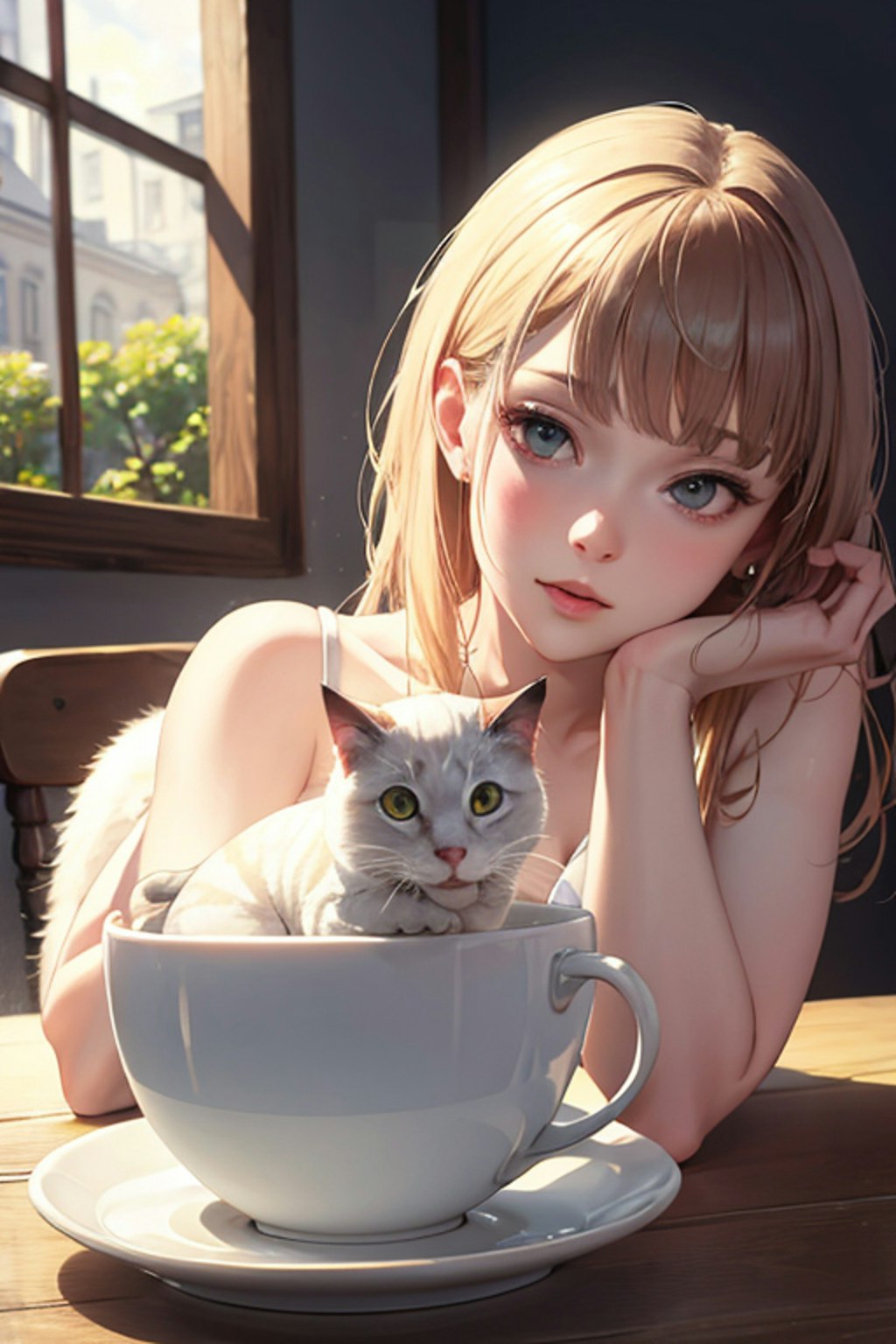 猫カフェ