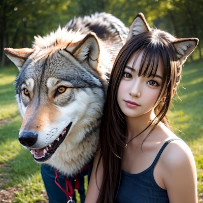 werewolf　girl