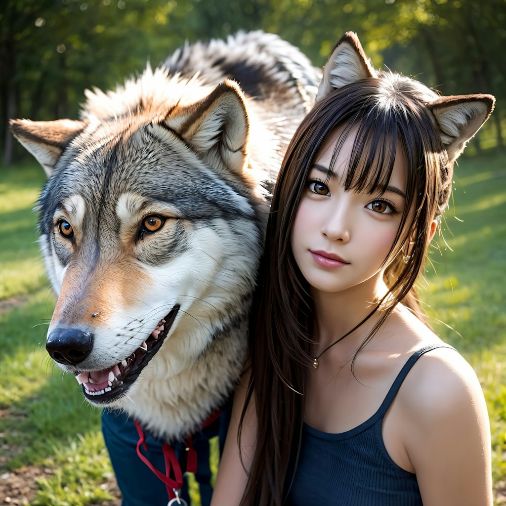 werewolf　girl