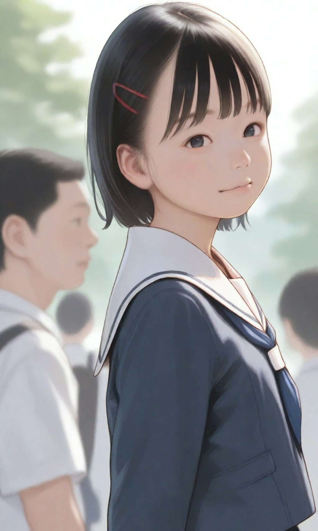 制服の女の子