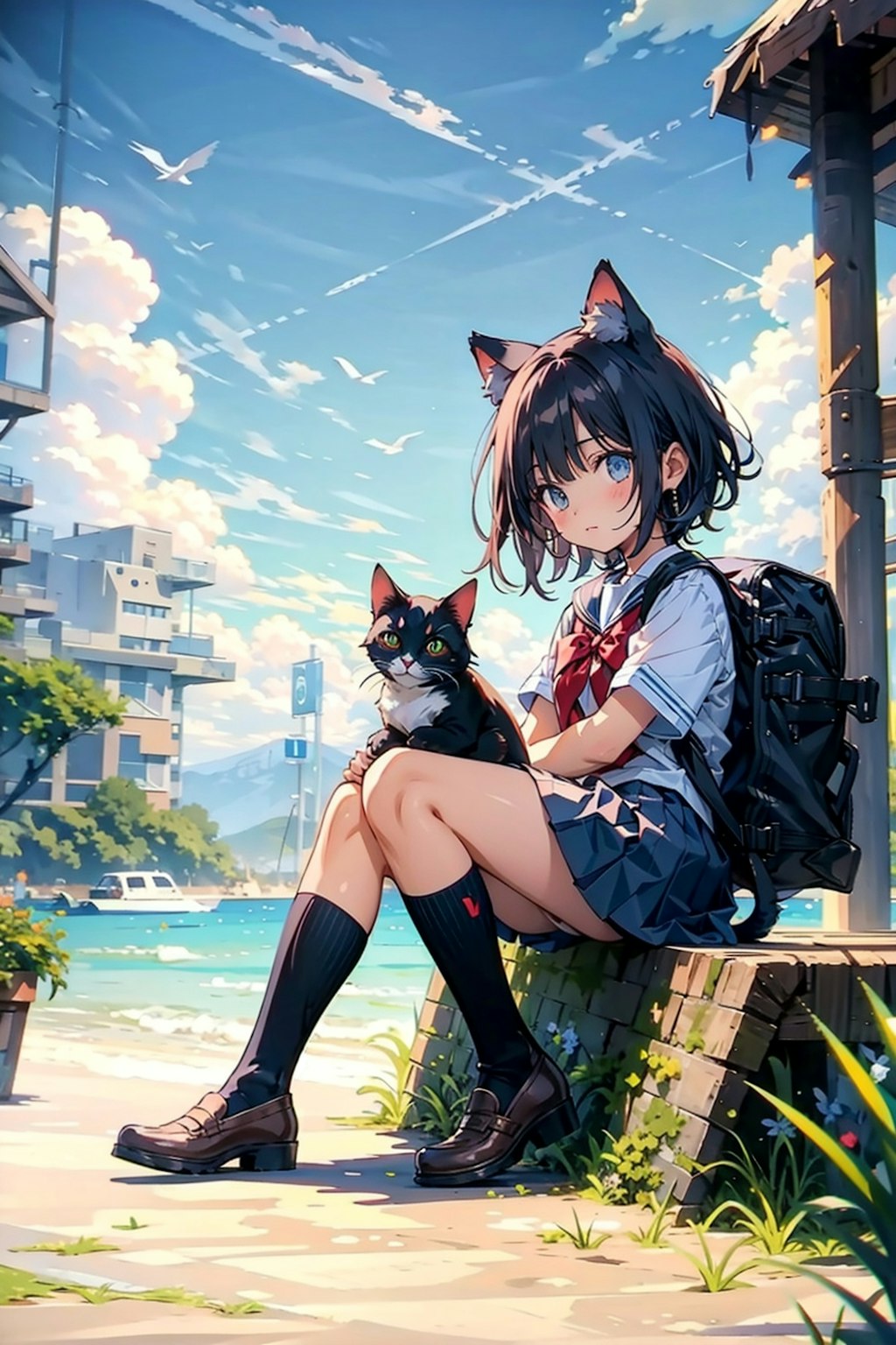 猫＆少女