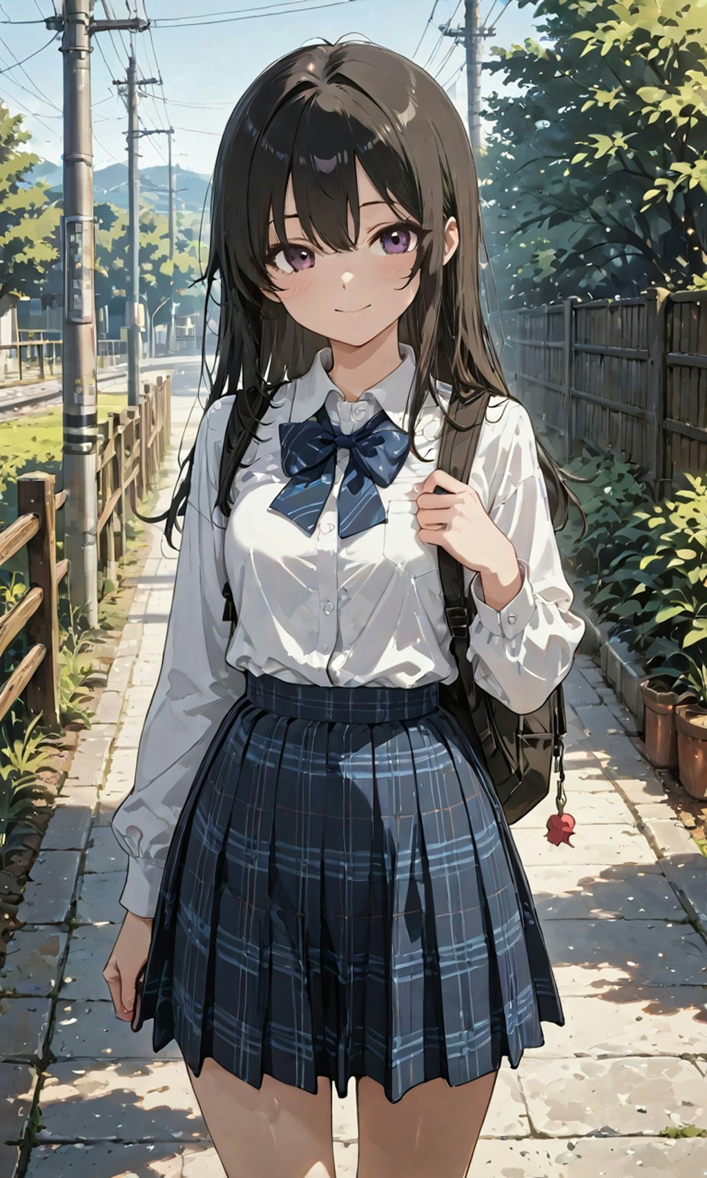 通学中