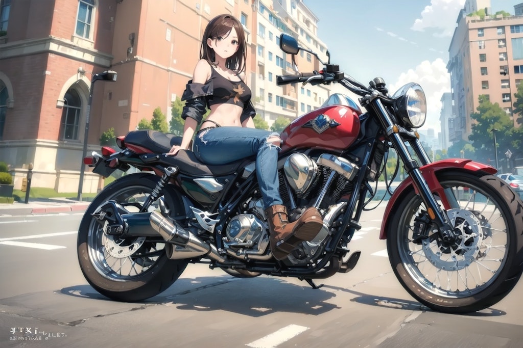 バイク女子