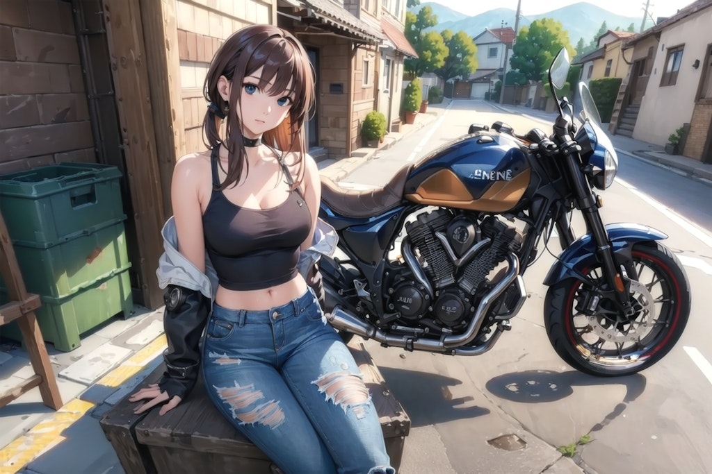 バイク女子