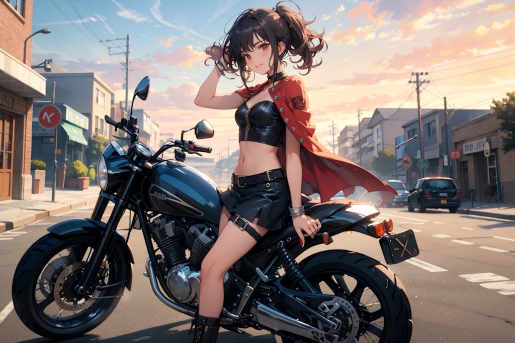 バイク女子