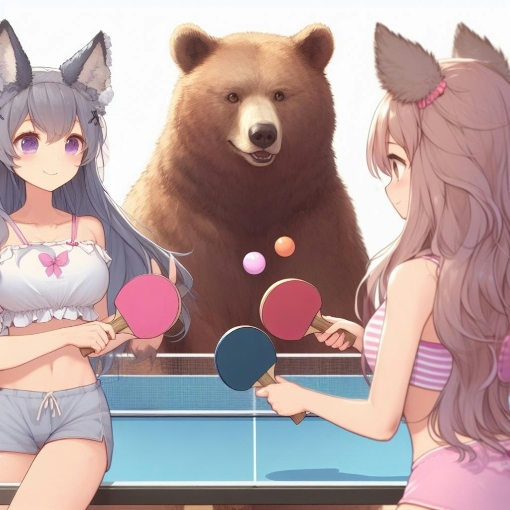 熊と卓球🐻