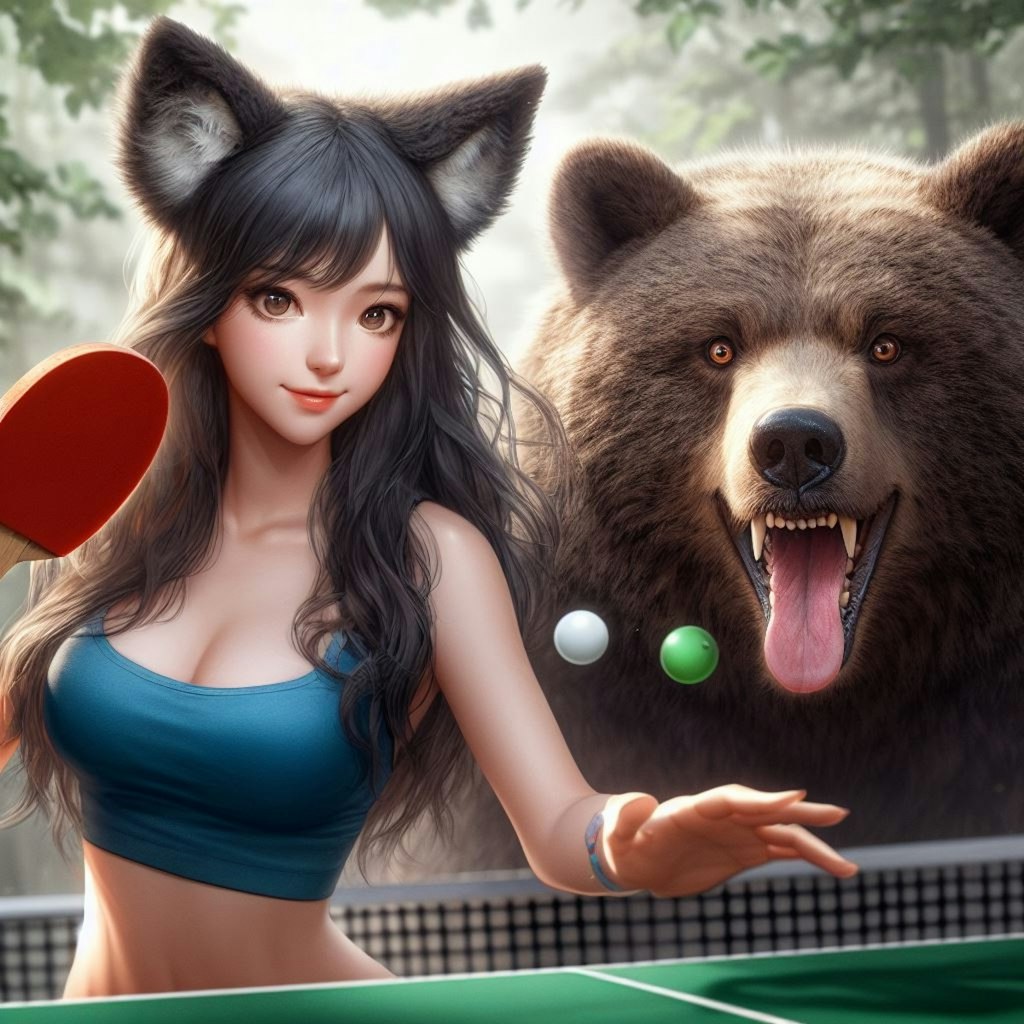 熊と卓球🐻