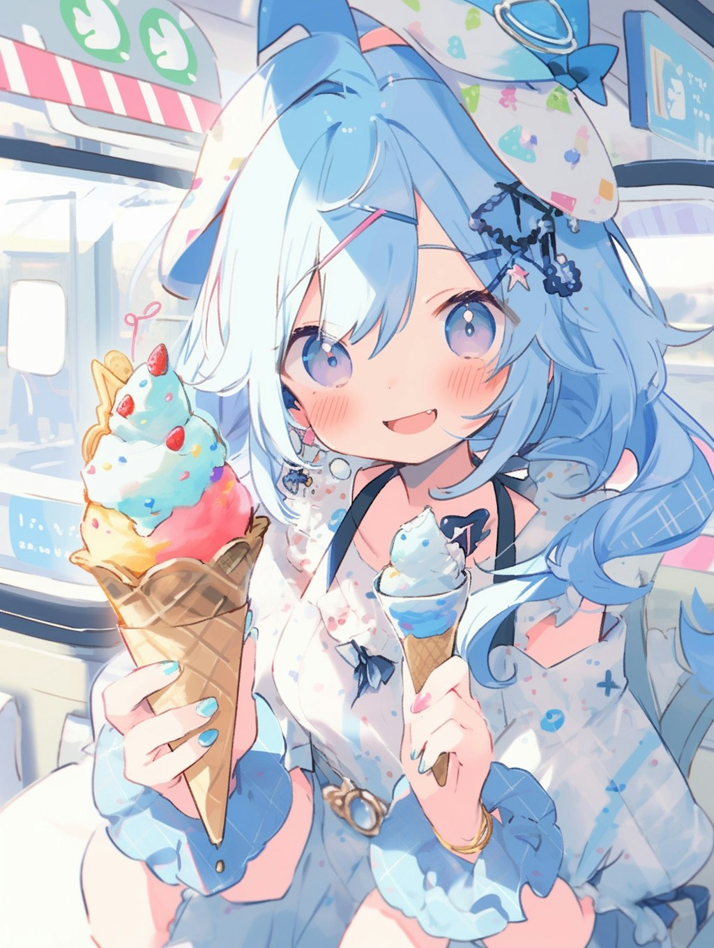 No.31 アイスクリーム屋さんの女の子（語呂合わせ作品）