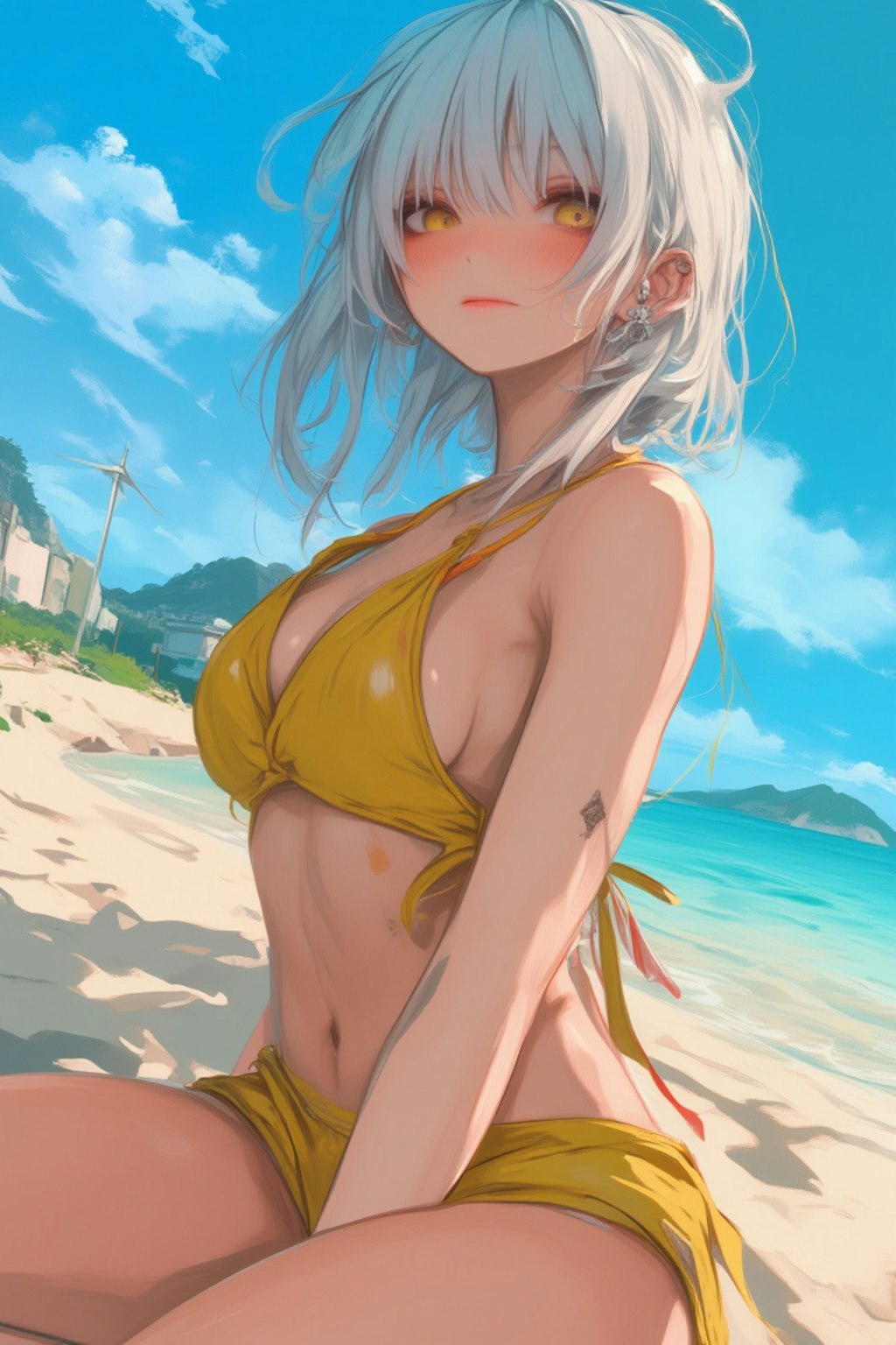 夏の美少女