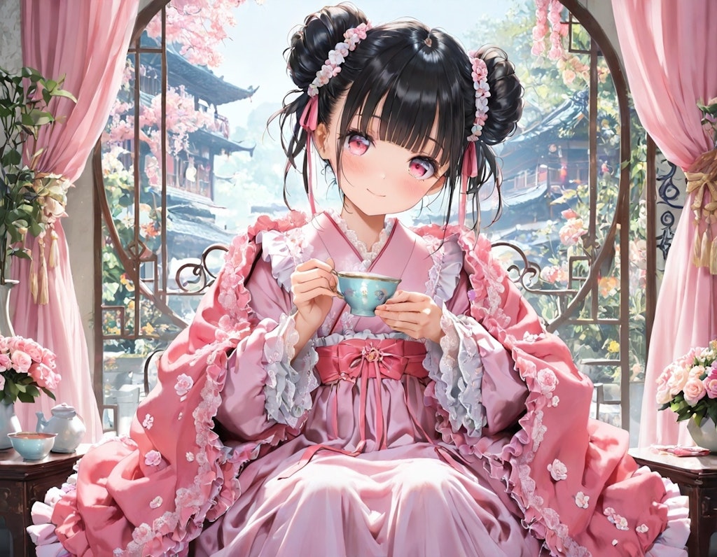 お団子チャイナ姫のゆめかわ御殿