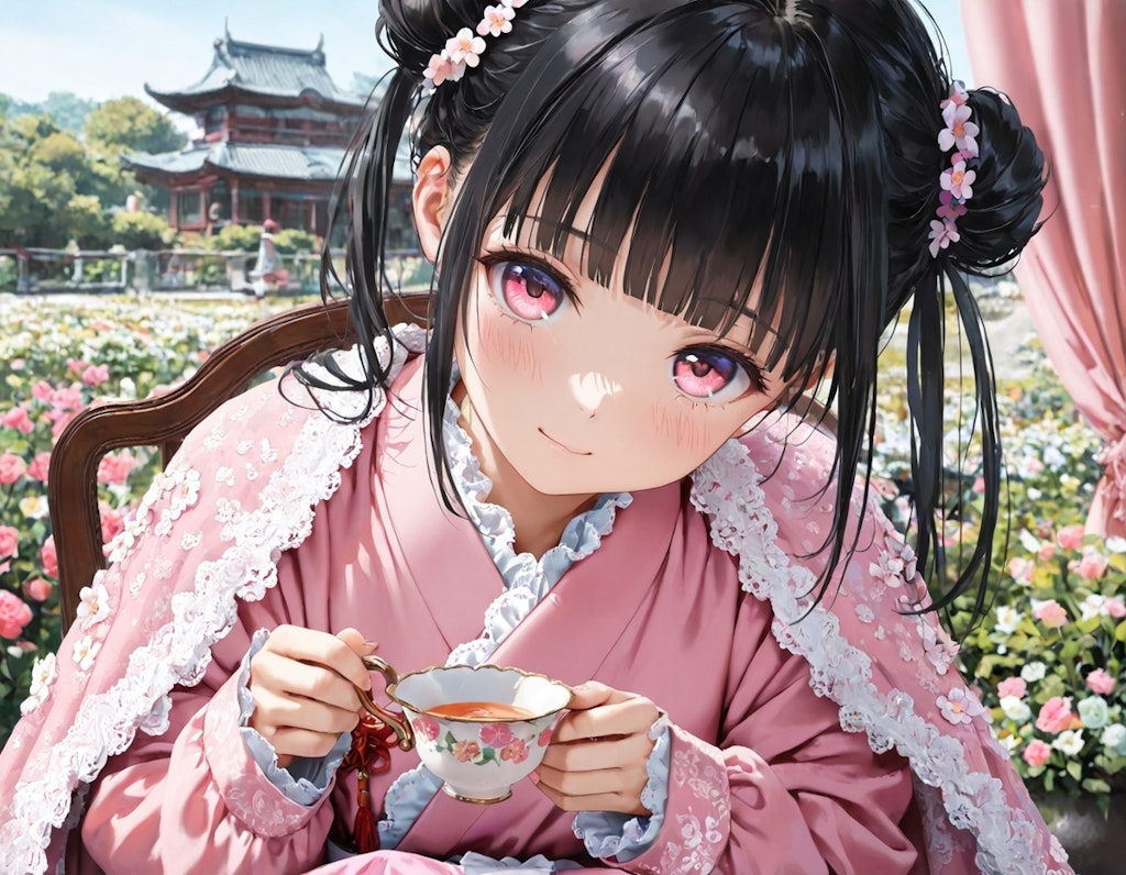 お団子チャイナ姫のゆめかわ御殿