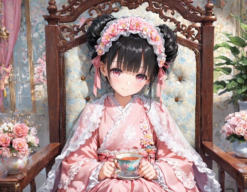 お団子チャイナ姫のゆめかわ御殿