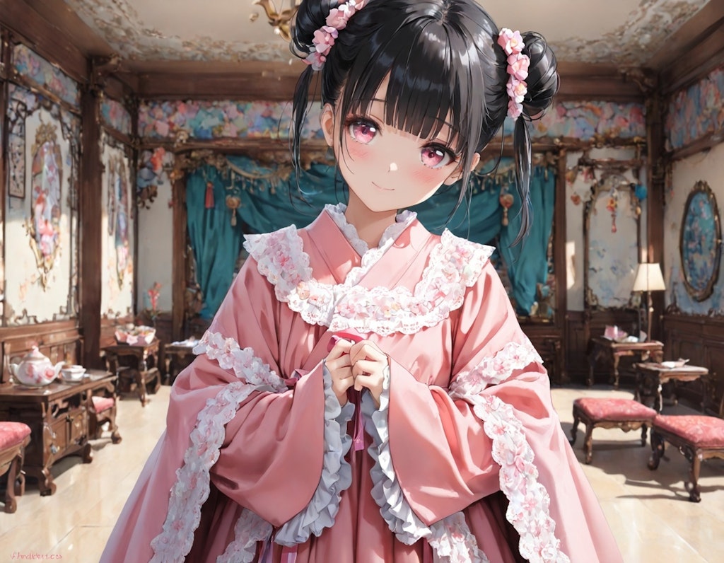 お団子チャイナ姫のゆめかわ御殿