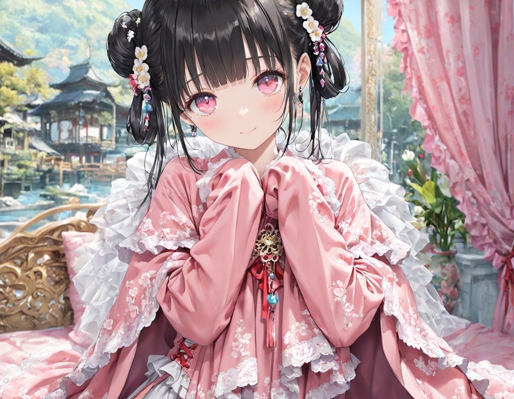 お団子チャイナ姫のゆめかわ御殿
