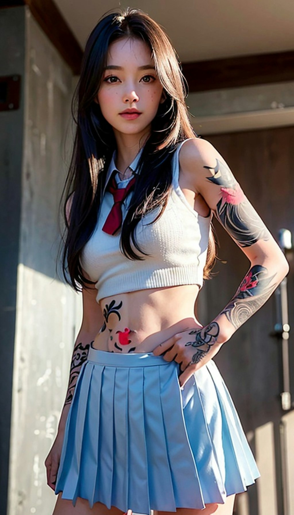 A036 Tattoo Girl Friends Vol.26