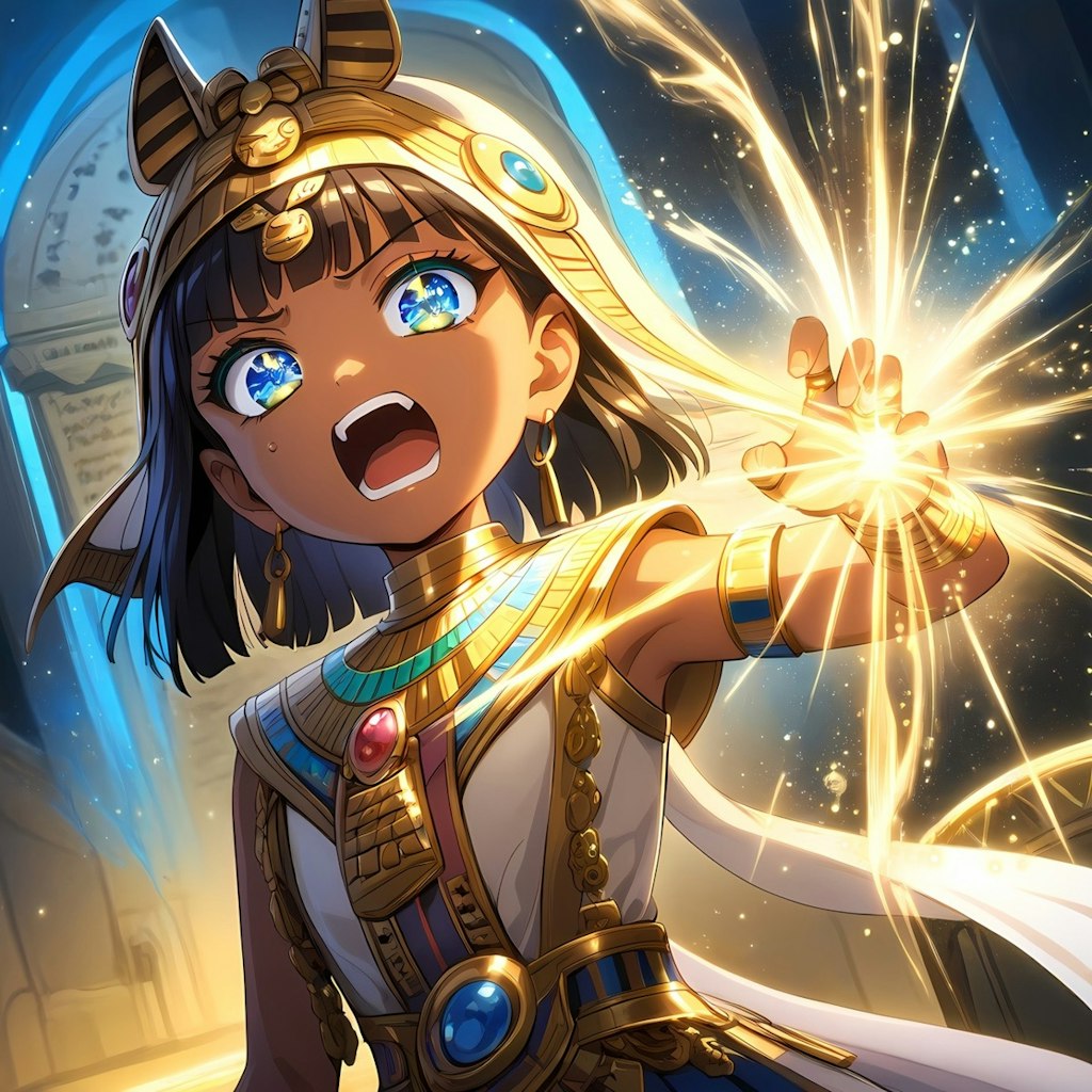 古代エジプト　豊穣の女神 イシス