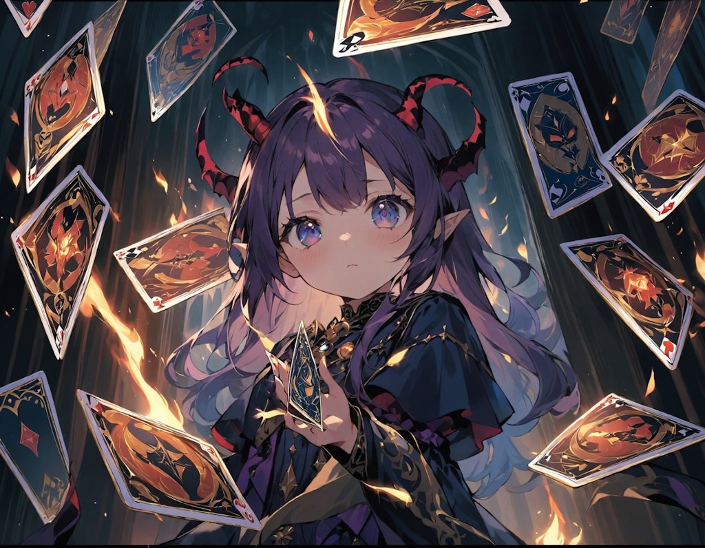 悪魔神官ちゃんのカードゲーム