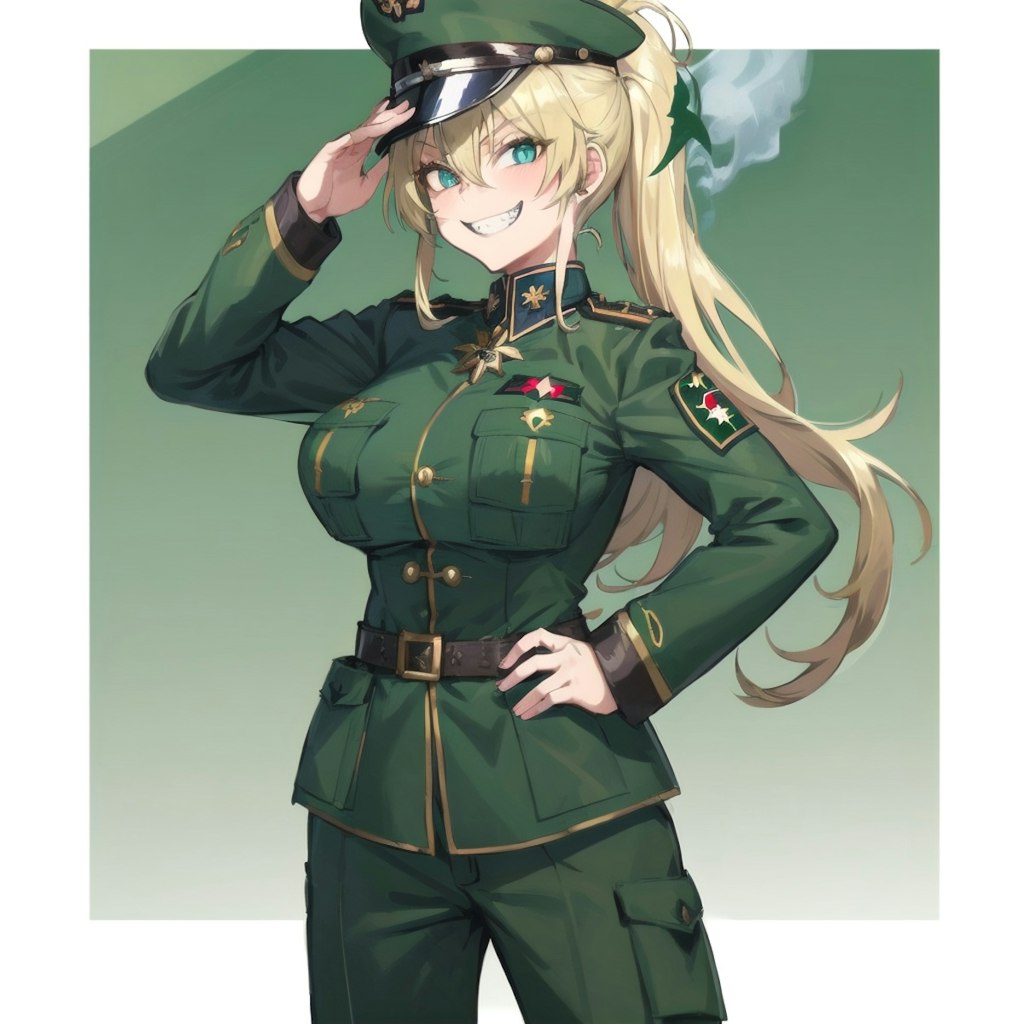 軍服少女