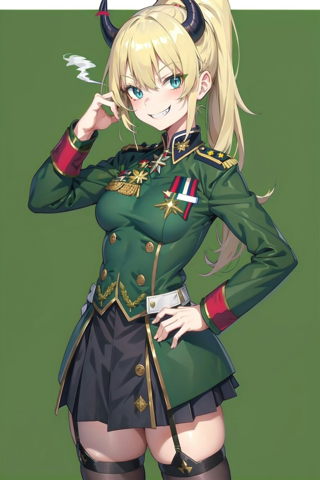 軍服少女