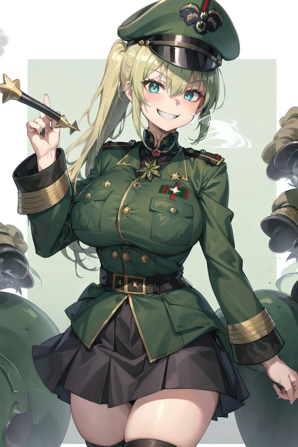 軍服少女