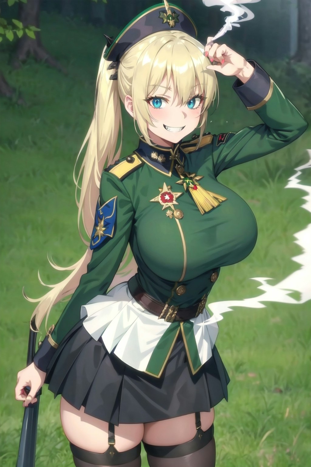 軍服少女