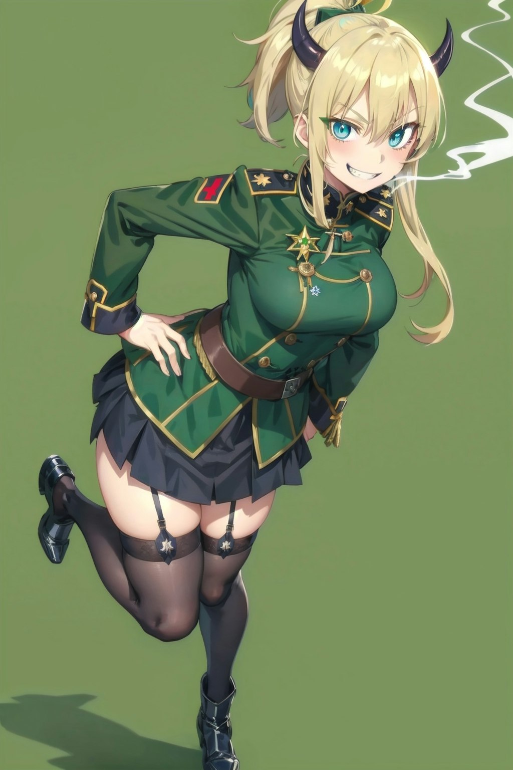 軍服少女