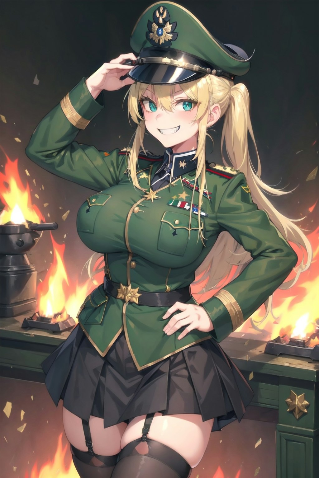 軍服少女