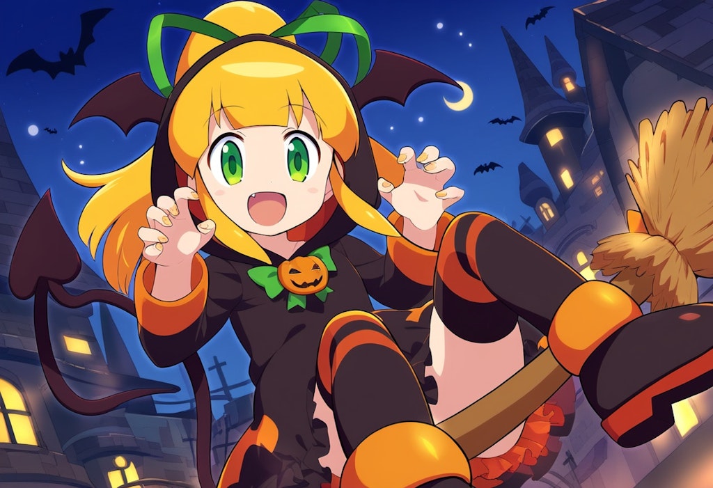 ロックマン　ロール　ハロウィン