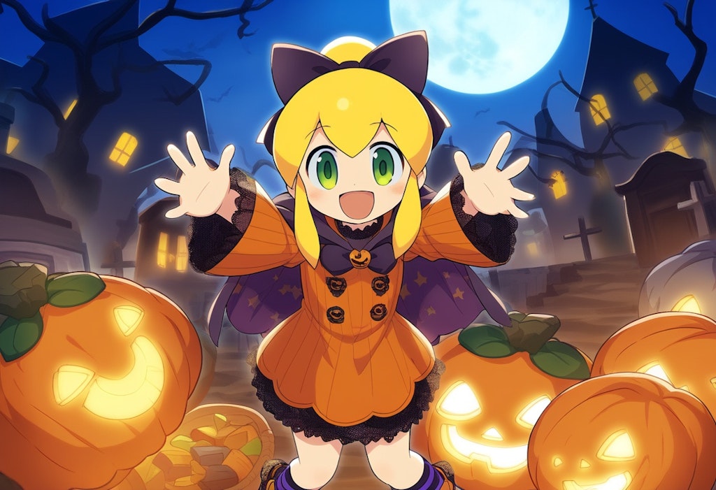 ロックマン　ロール　ハロウィン