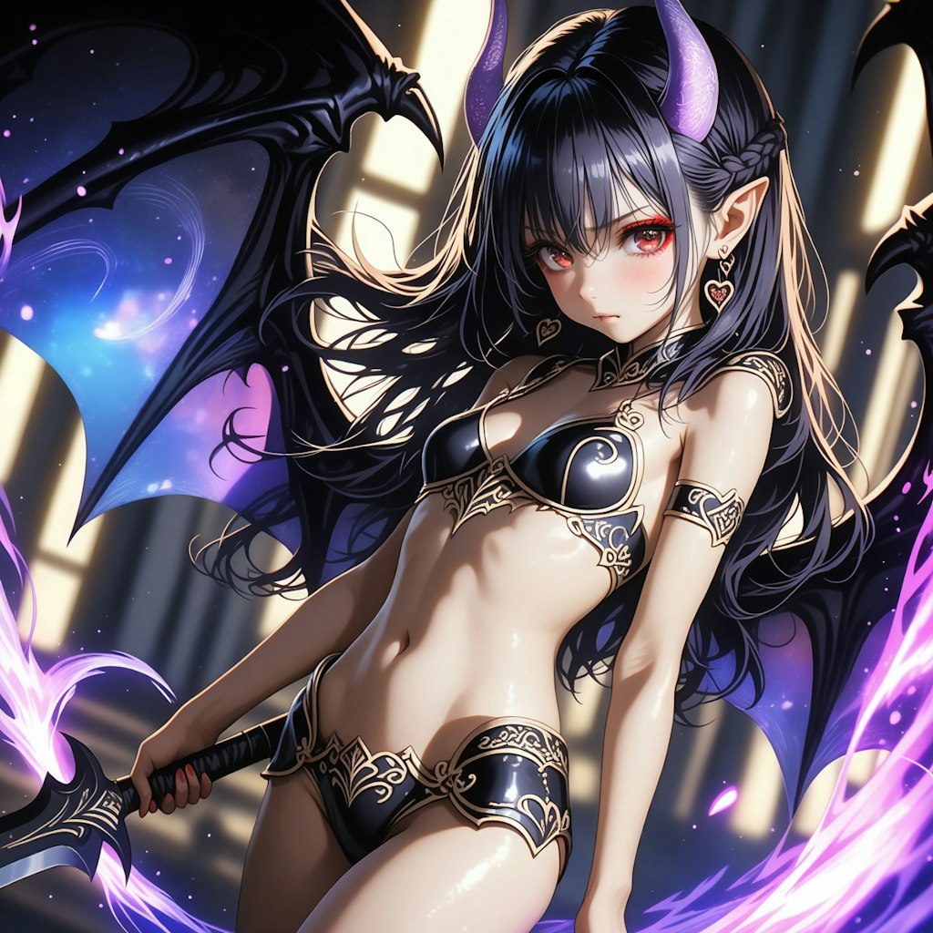 魔王軍の少女兵士たち、