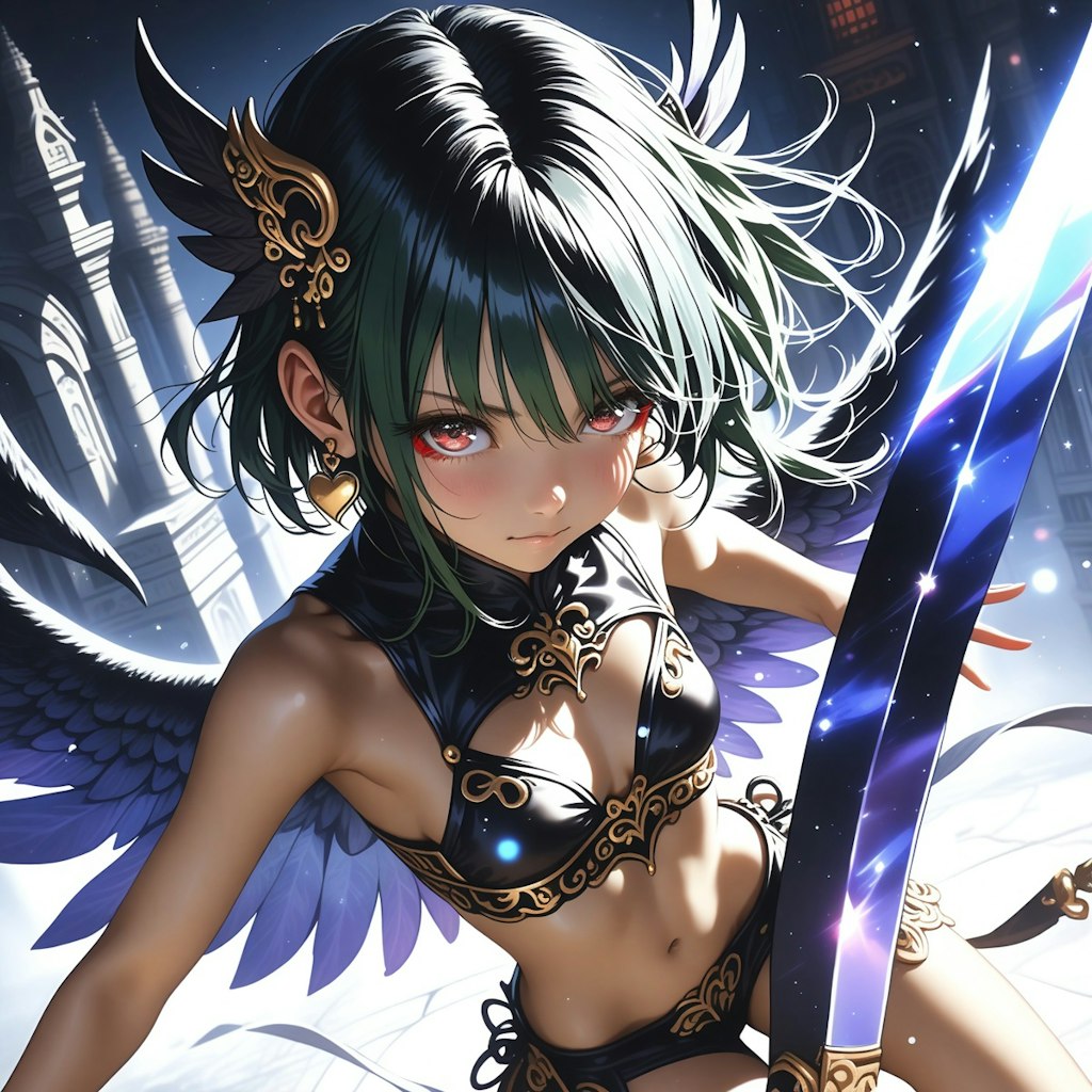 魔王軍の少女兵士たち、