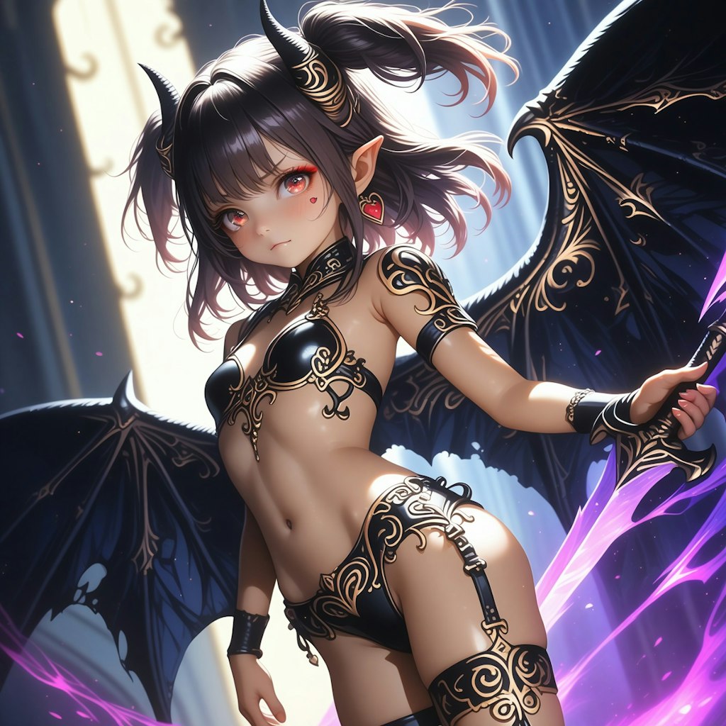 魔王軍の少女兵士たち、