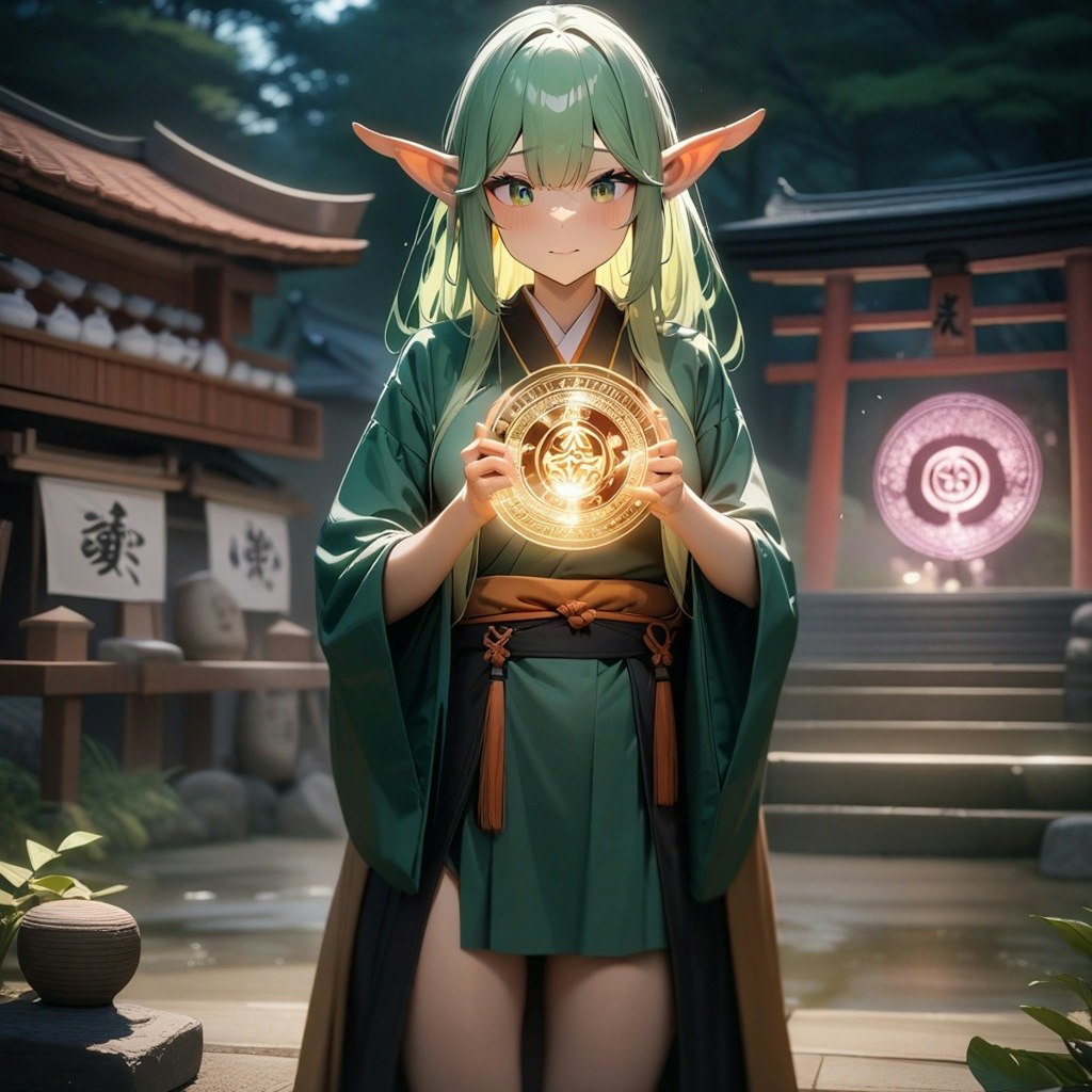 陰陽師 (Japanese Elf)