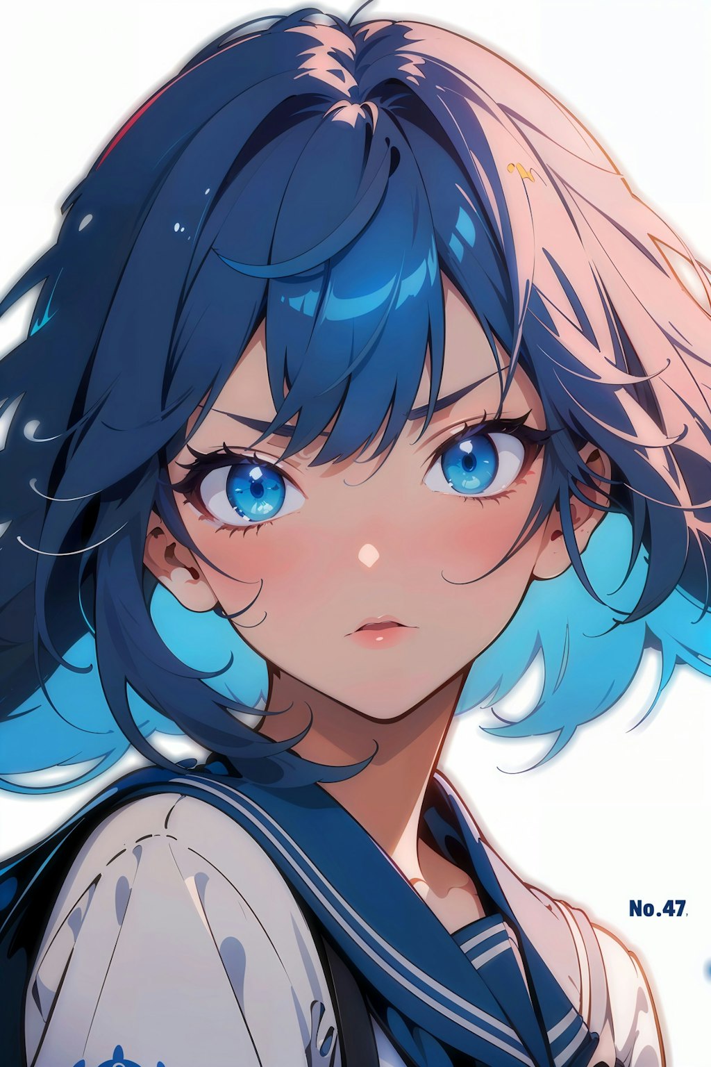 【47】High School Girl [blue]