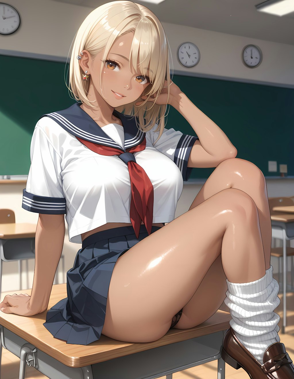 オタクくんを挑発するギャルちゃん
