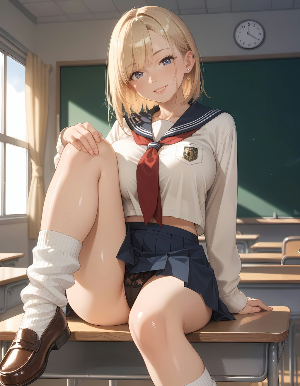 オタクくんを挑発するギャルちゃん