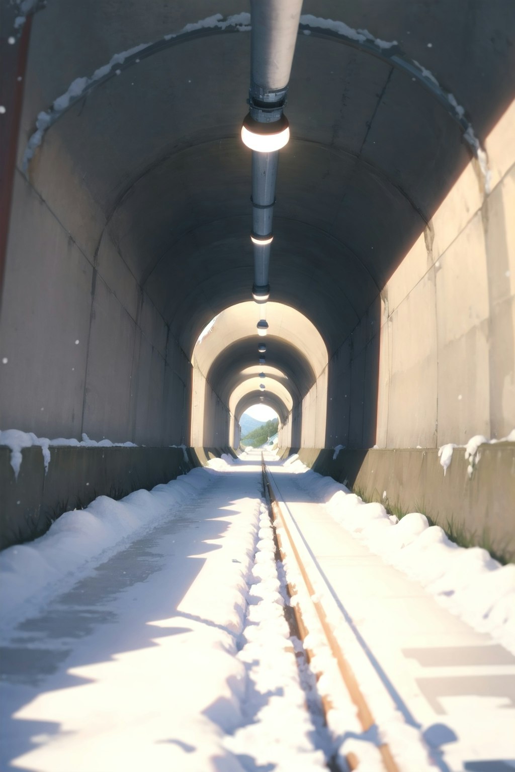 トンネルを抜けるとそこは雪国だった