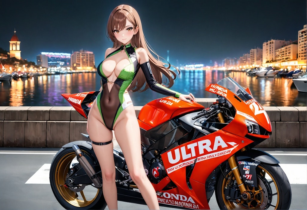 Race Queen of HONDA ULTRA