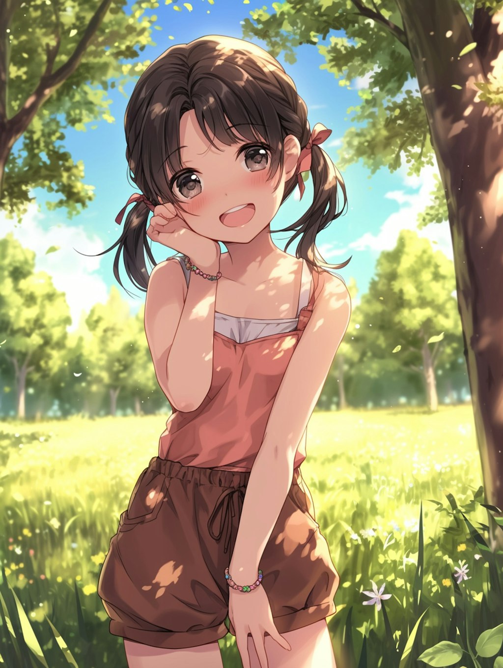 キャミソール女子08