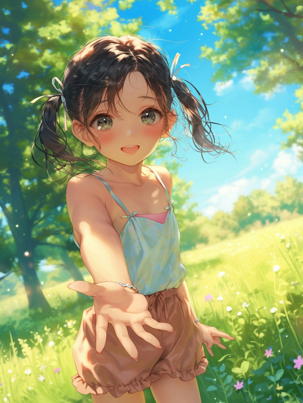 キャミソール女子08