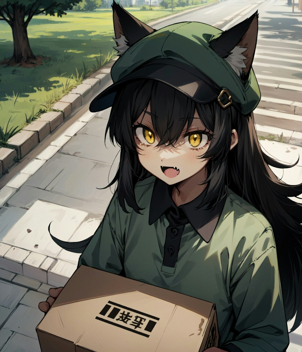 お届け物で～す -Black Cat's Delivery Service-
